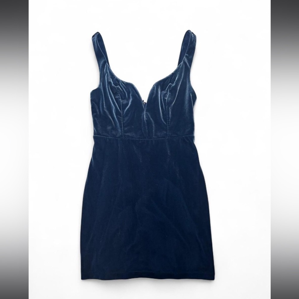 Express Navy Dress with Back Zip